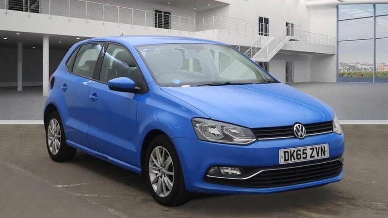 Blue Used 2015 VW Polo SE Hatchback | £5,995 (Fair price) - Image 1/4
