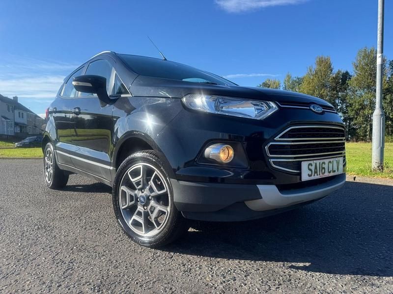 Used Ford Ecosport Titanium 125 HP (91 kW) 2016 Black SUV
