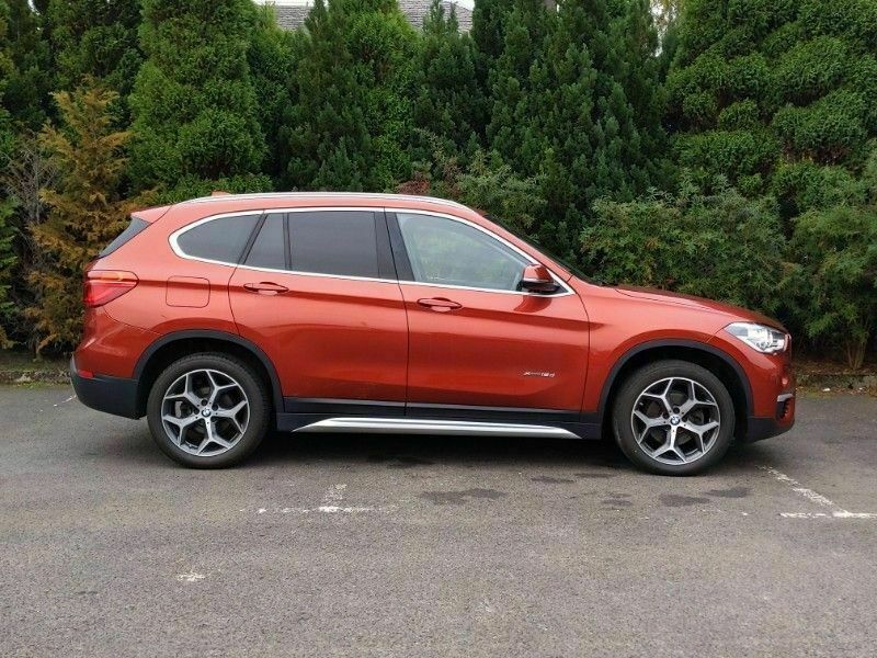 Used BMW X1 xLine 150 HP (110 kW) 2018 Orange SUV