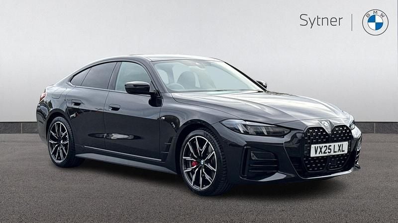 Black Used 2025 BMW 420 Gran Coupé M Sport Coupe | £38,500 (Fair price) - Image 1/4