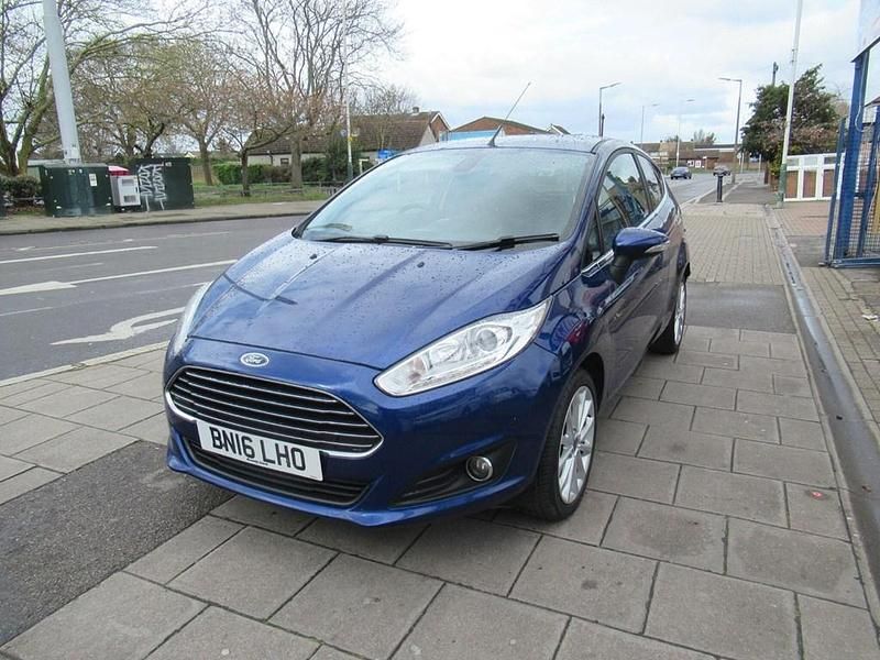 Used Ford Fiesta Titanium X 2016 Blue Hatchback