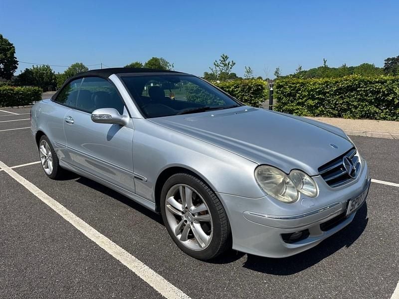 Silver Used 2007 Mercedes CLK200 Avantgarde Cabriolet | £1,695 (Super price) - Image 1/4