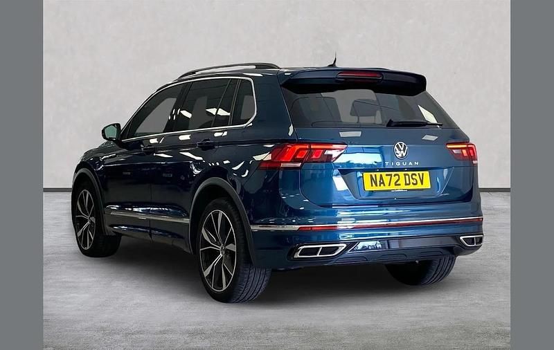Used VW Tiguan R-line 150 HP (110 kW) 2022 Blue SUV