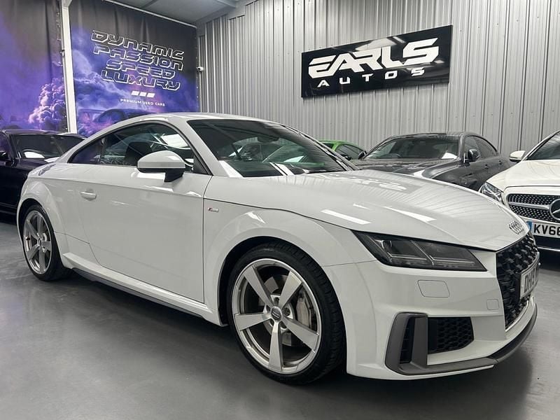 White Used 2019 Audi TT S-Line Coupe | £19,995 (Good price) - Image 1/4