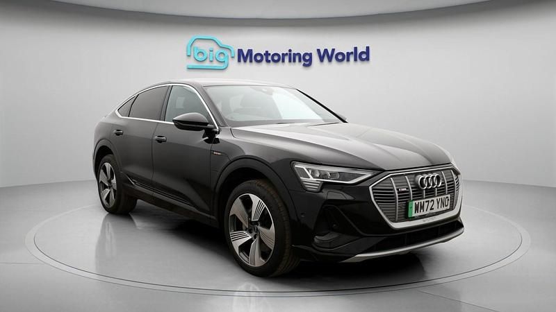 Used Audi e-tron S-Line 300 kW (408 HP) 2023 Black SUV