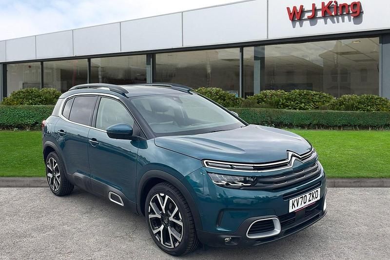 Blue Used 2021 Citroën C5 Aircross Shine SUV | £12,895 (Good price) - Image 1/3