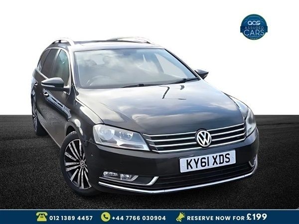 Black Used 2011 VW Passat Sport Estate | £4,785 (Fair price) - Image 1/1