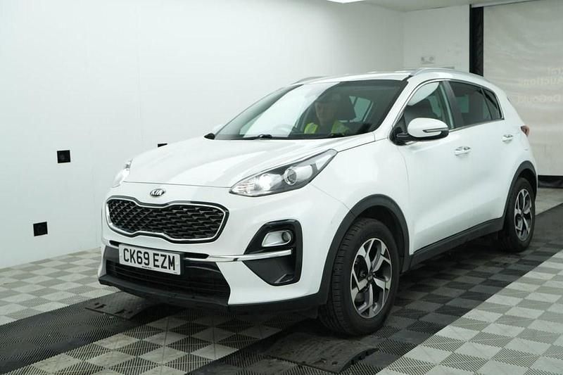 Used Kia Sportage 130 HP (95 kW) 2020 White SUV