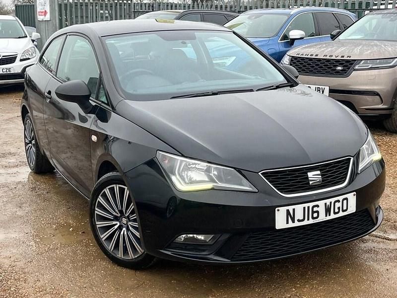 Black Used 2016 Seat Ibiza CONNECT Coupe | £4,150 (Fair price) - Image 1/4