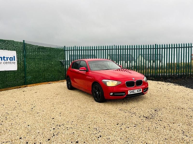 Used BMW 116 Sport Line 2013 Red Hatchback