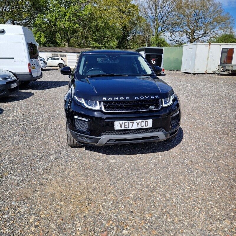 Black Used 2017 Land Rover Range Rover evoque SE Estate | £9,295 (Fair price) - Image 1/4