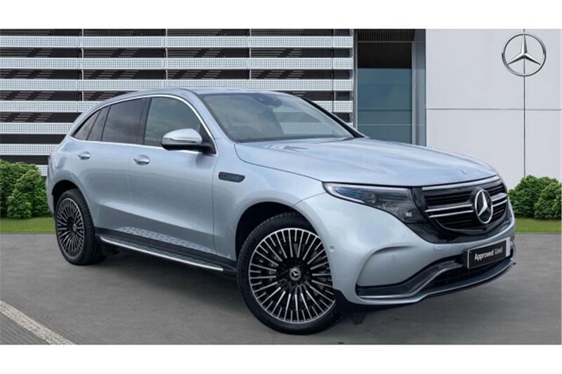Silver Used 2021 Mercedes EQC400 AMG Line Premium SUV | £28,121 (Fair price) - Image 1/4
