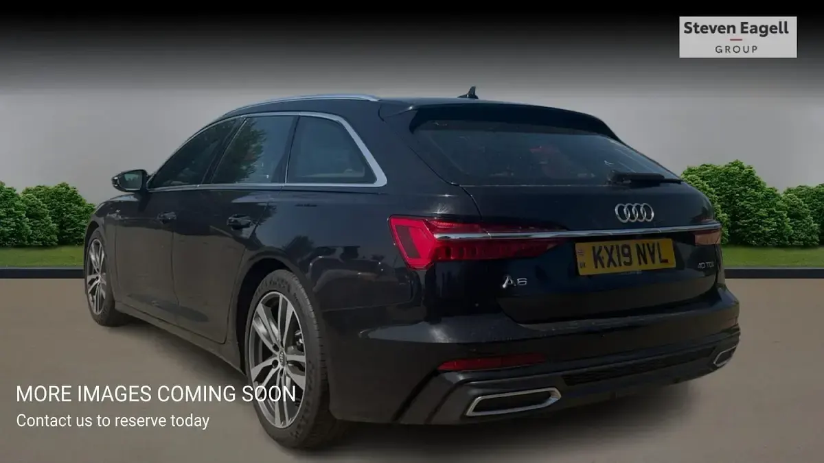 Used Audi A6 S-Line 2019 Black Estate
