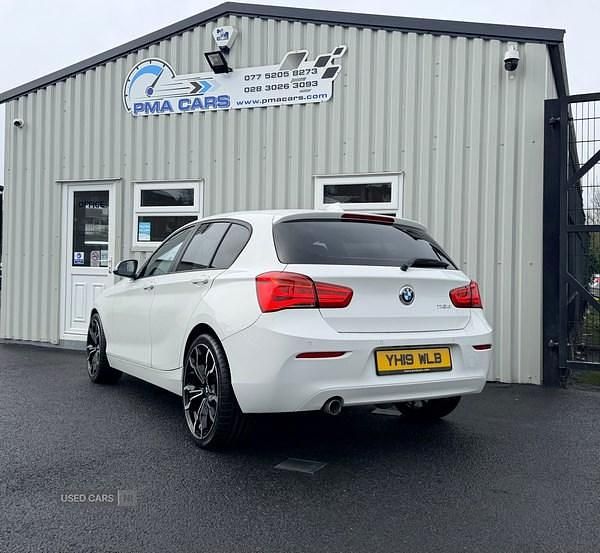 Used BMW 116 115 HP (84 kW) 2019 White Hatchback