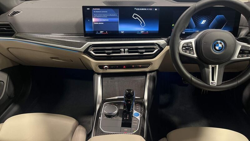 Used BMW i4 M Sport 400 kW (544 HP) 2022 Blue Sedan