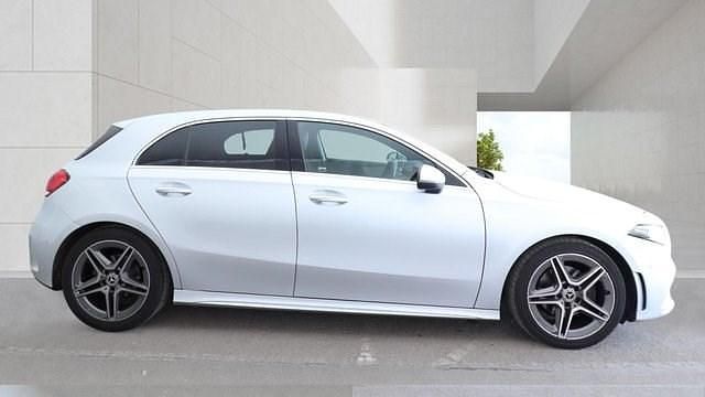 Used Mercedes A180 AMG Line Premium 116 HP (85 kW) 2019 Silver Hatchback