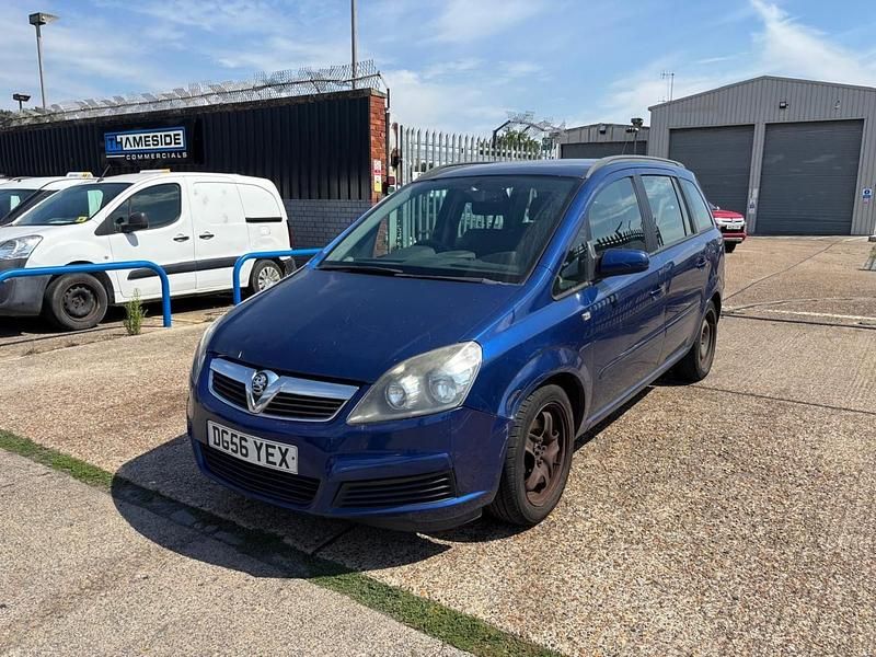 Blue Used 2006 Vauxhall Zafira Club MPV | £950 (Good price) - Image 1/4