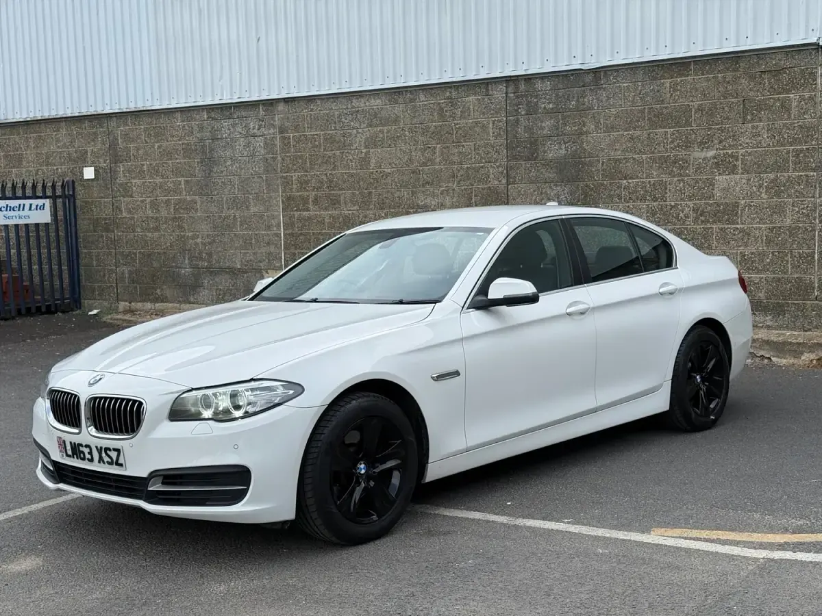 Used BMW 518 2013 White Sedan