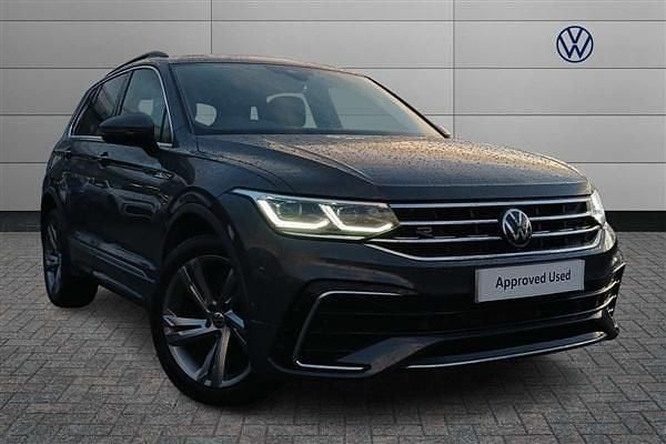 Grey Used 2024 VW Tiguan R-line Edition SUV | £28,899 (Fair price) - Image 1/4
