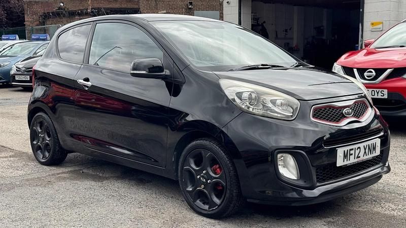 Black Used 2012 Kia Picanto Hatchback | £2,795 (Fair price) - Image 1/3