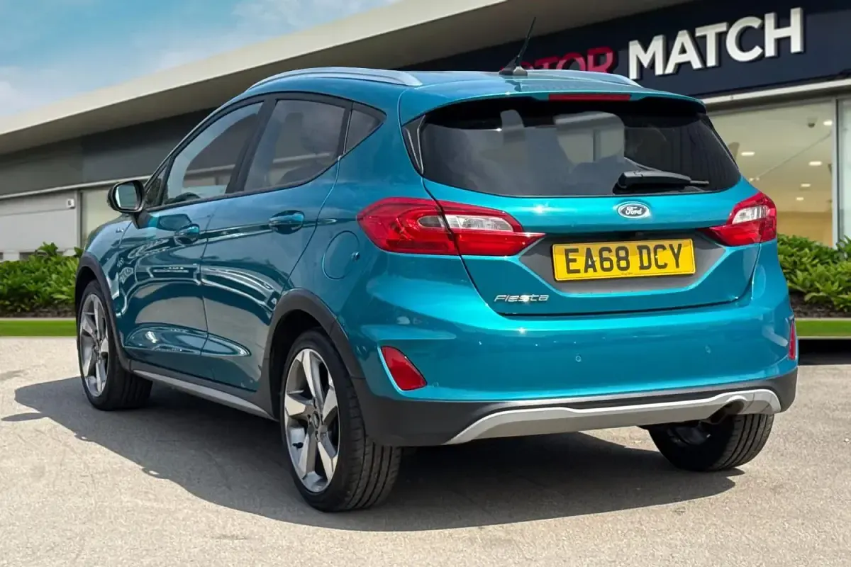 Used Ford Fiesta Active X 2018 Blue Hatchback