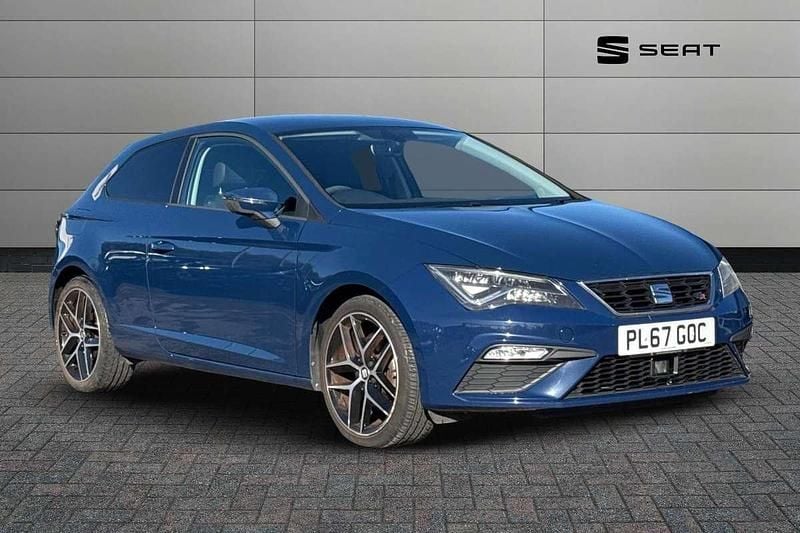 Blue Used 2017 Seat Leon SC FR Hatchback | £11,395 (Fair price) - Image 1/4
