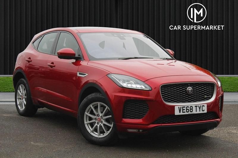 Red Used 2018 Jaguar E-Pace R-Dynamic SUV | £12,485 (Super price) - Image 1/4