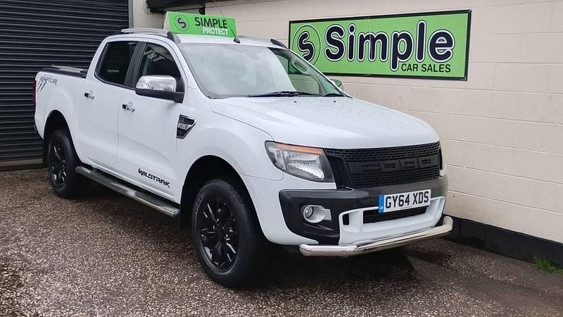 Used Ford Ranger Wildtrack 200 HP (147 kW) 2014 White Pickup