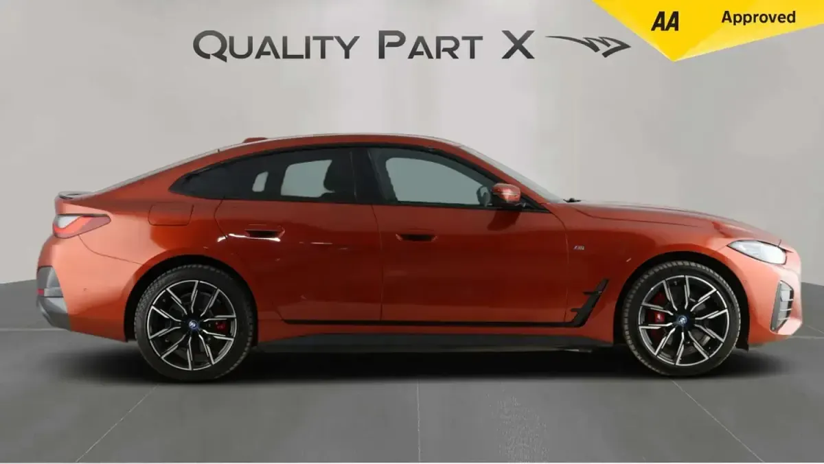 Used BMW i4 M Sport 250 kW (340 HP) 2023 Orange Sedan