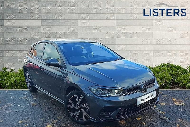 Grey Used 2022 VW Polo R-line Hatchback | £18,395 (A bit pricey) - Image 1/4