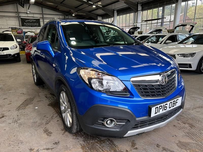 Used Vauxhall Mokka S 140 HP (102 kW) 2016 Blue SUV