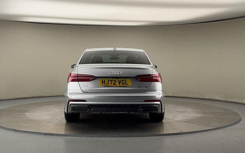 Used Audi A6 Black Edition 204 HP (150 kW) 2022 Floret silver metallic/floret silver metallic Sedan