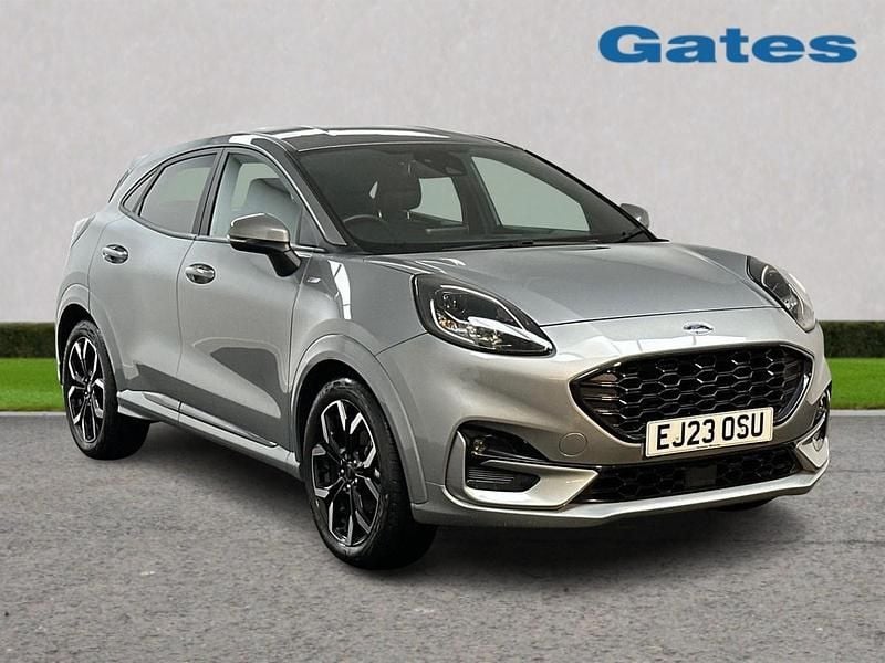 Silver Used 2023 Ford Puma ST-Line X Hatchback | £17,799 (Fair price) - Image 1/4
