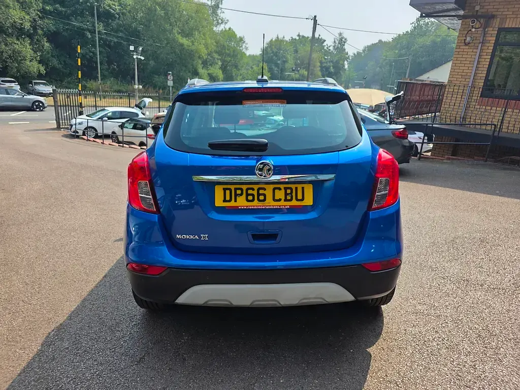 Used Vauxhall Mokka X Active 115 HP (84 kW) 2016 Blue SUV