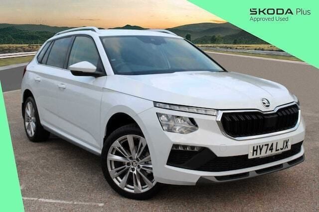 Moon white metallic Used 2024 Skoda Kamiq SE L SUV | £20,500 (A bit pricey) - Image 1/4