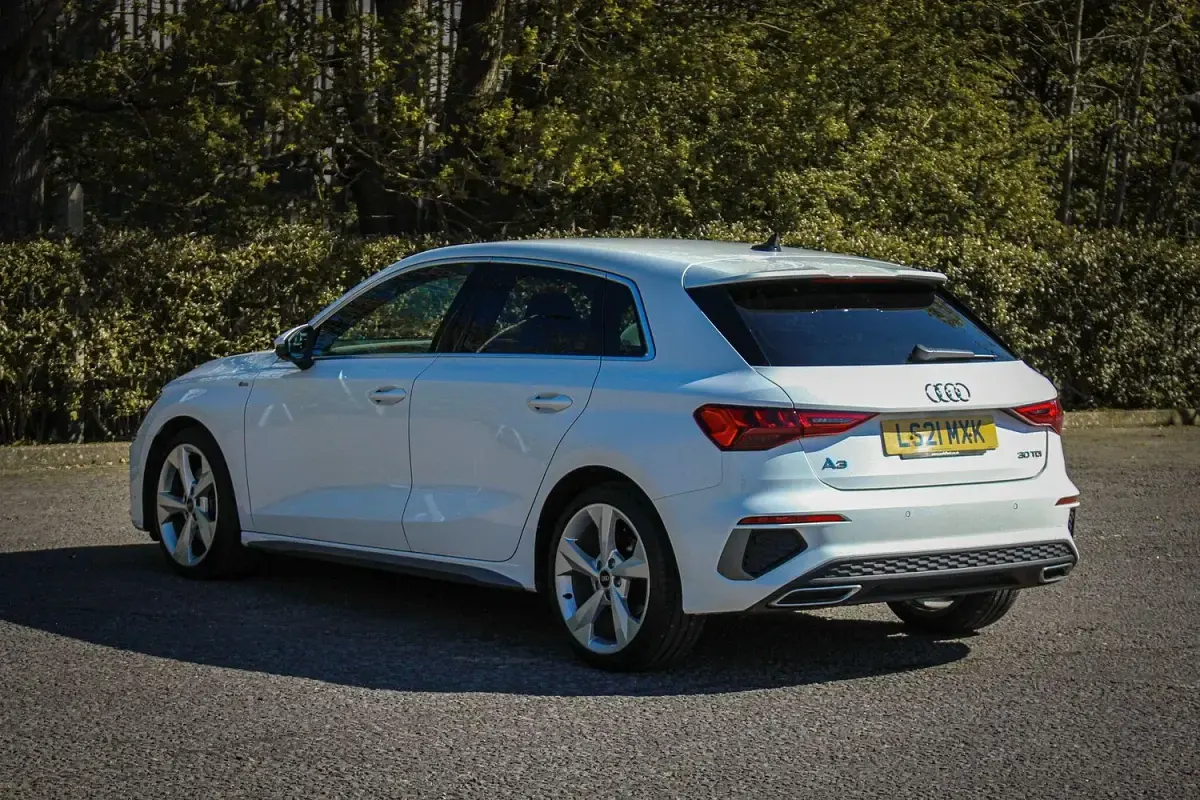 Used Audi A3 Sportback S-Line 2021 White Hatchback