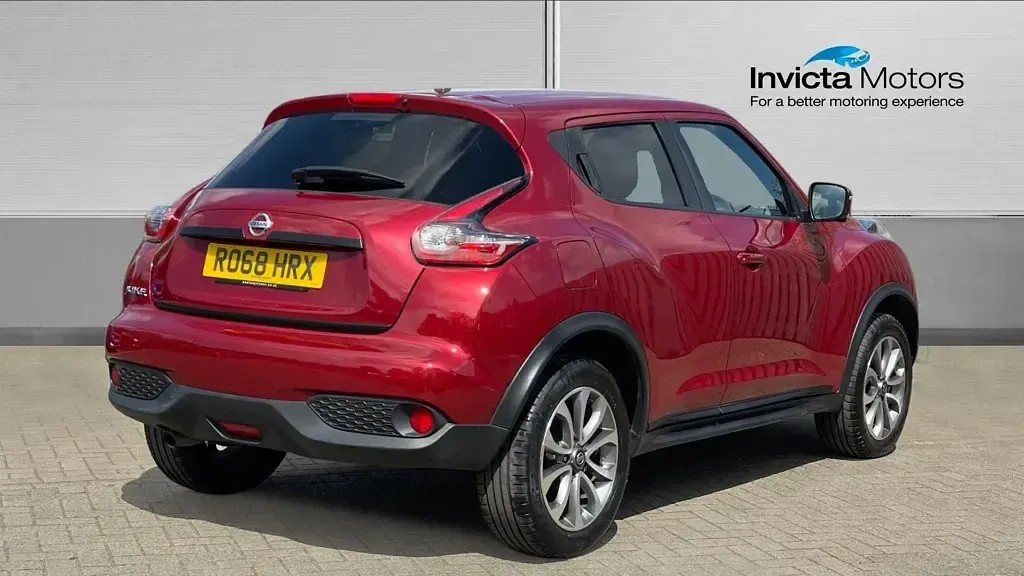 Used Nissan Juke Tekna 112 HP (82 kW) 2018 Red SUV
