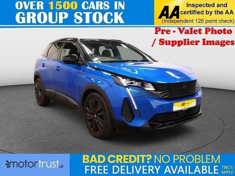 Blue Used 2021 Peugeot 3008 GTi Hatchback | £16,795 (Fair price) - Image 1/3