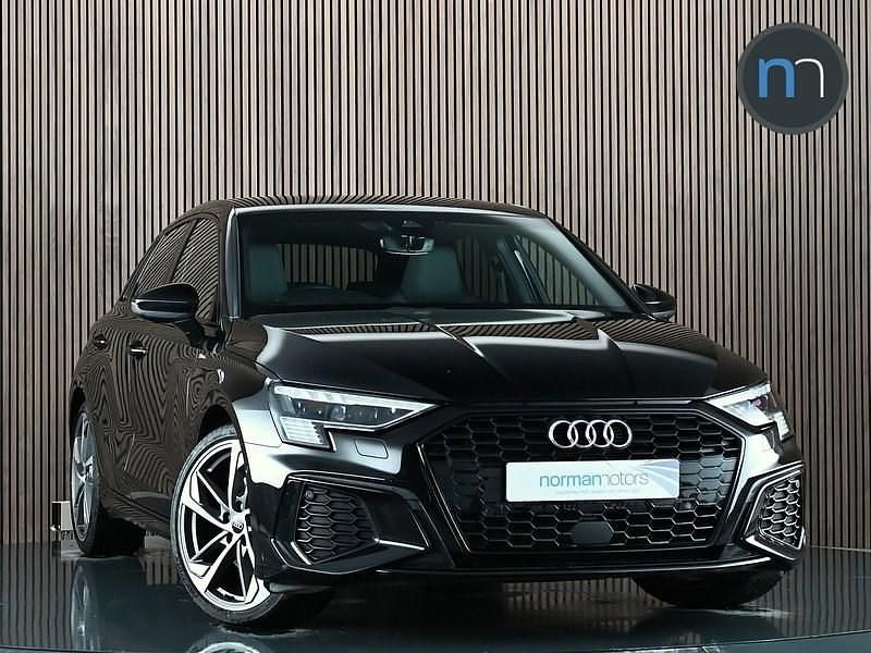 Used Audi A3 Advanced 2022 Black Sedan