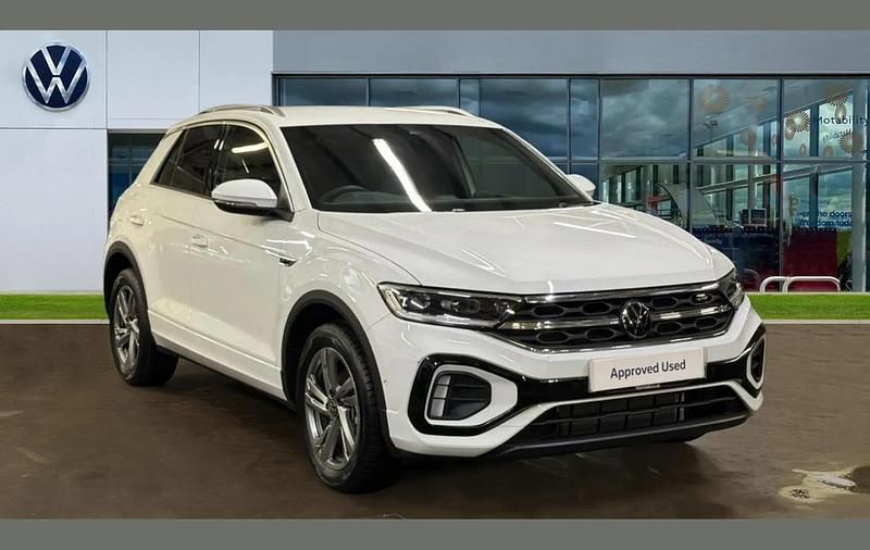 New VW T-Roc R-line 150 HP (110 kW) 2025 White SUV