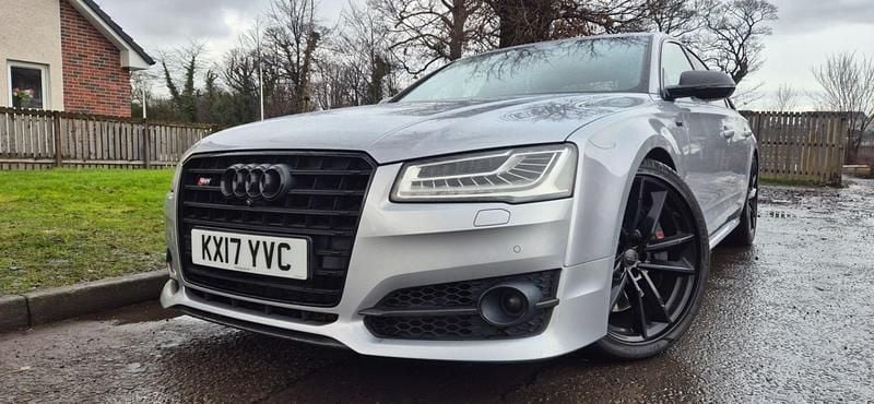 Used Audi S8 plus Advanced 2017 Silver Sedan