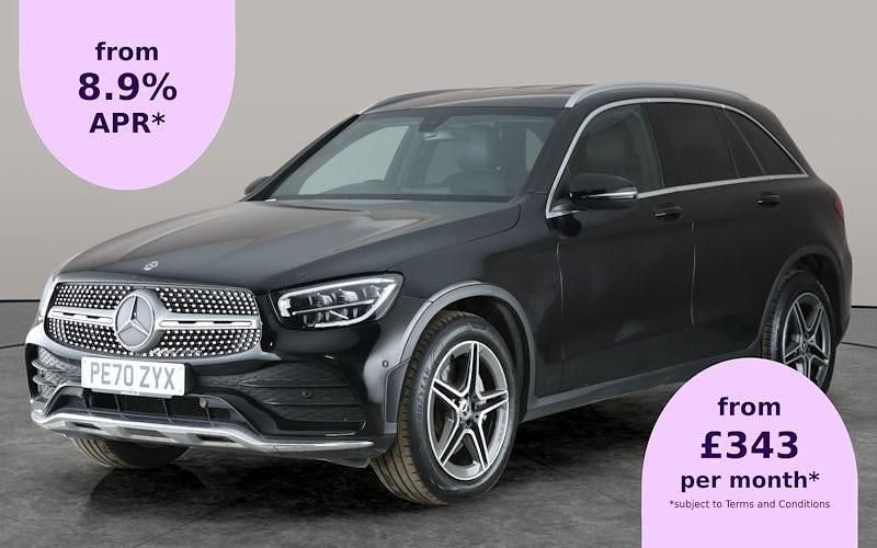 Used 2022 Mercedes GLC220 AMG line Estate | £22,944 (Good price) - Image 1/2