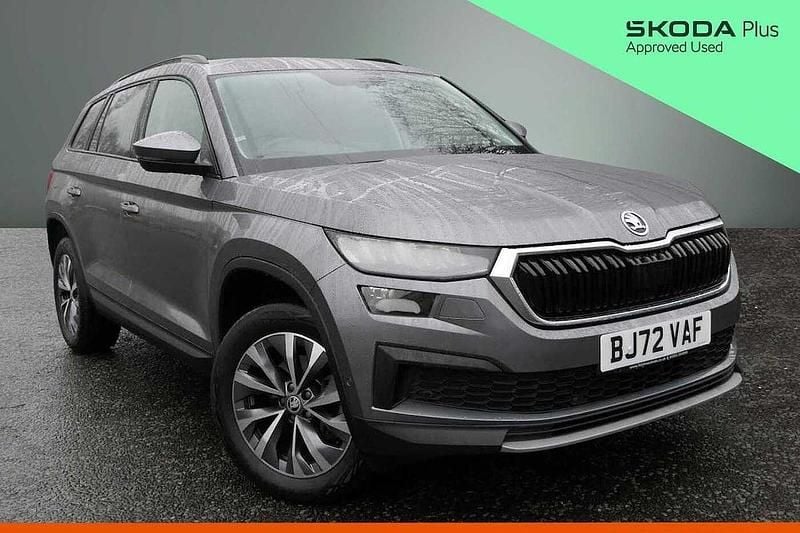 Used Skoda Kodiaq SE Drive 110 HP (80 kW) 2022 Graphite grey metallic SUV