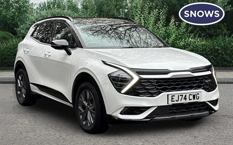 Used Kia Sportage GT-Line S 209 HP (153 kW) 2024 White SUV