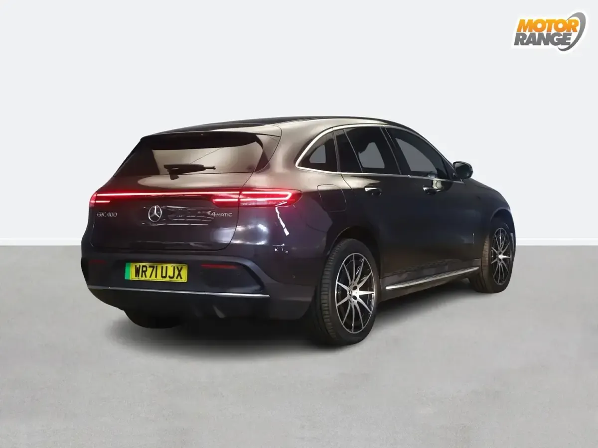 Used Mercedes EQC400 AMG line 300 kW (408 HP) 2022 Grey SUV