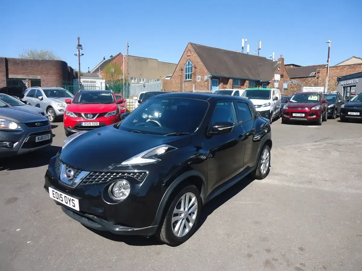 Used Nissan Juke Acenta Premium 110 HP (80 kW) 2014 Black SUV