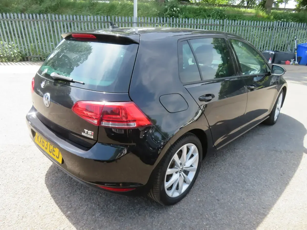 Used VW Golf VII GT 2013 Black Hatchback