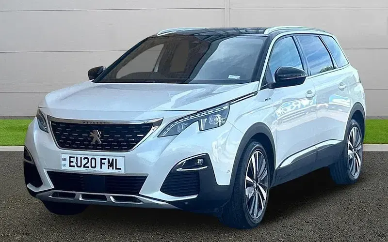 Used Peugeot 5008 Premium 131 HP (96 kW) 2020 White SUV
