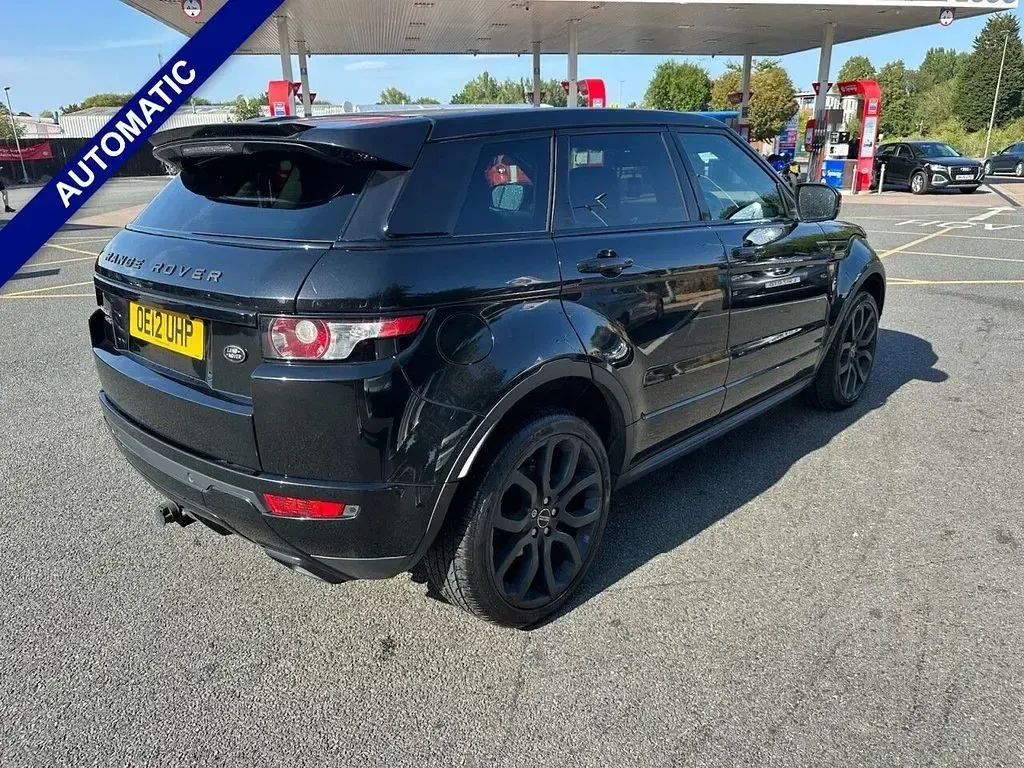 Used Land Rover Range Rover evoque Dynamic 190 HP (139 kW) 2012 Black SUV