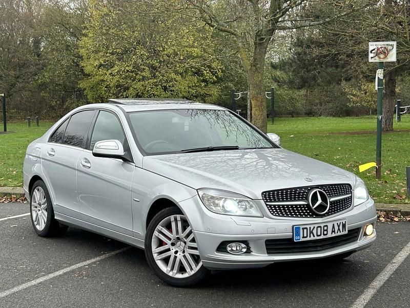 Silver Used 2008 Mercedes C200 Elegance Sedan | £3,495 (Fair price) - Image 1/4